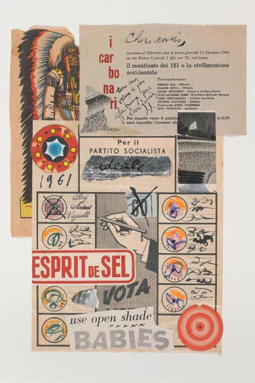 Jean-Jacques Lebel, Esprit de sel (1961). Courtesy of Centre Pompidou