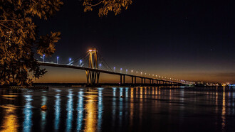 El Puente General Belgrano, que une las provincias de Chaco y Corrientes, Argentina, una de las obras más notables del Universo