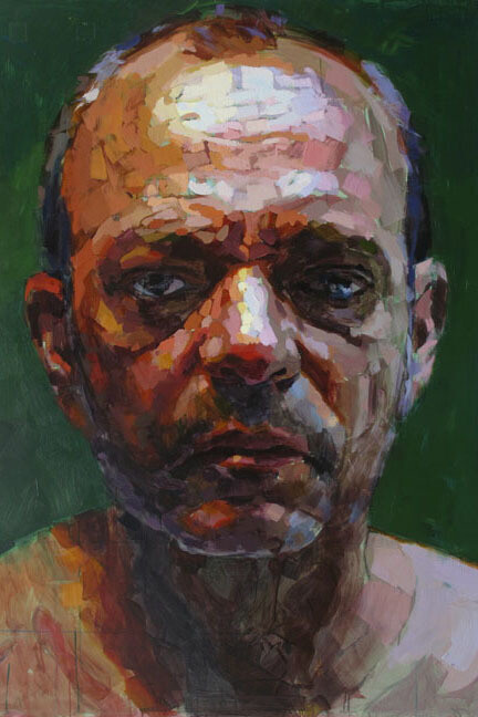 Laurent Dauptain, Autoportrait (1600), 2014, Oil on Canvas, 63¾" x 44¾"