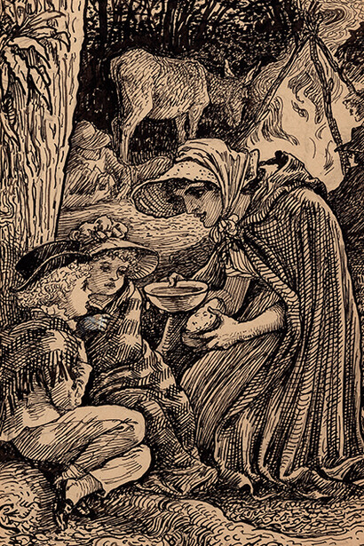 Fairy Tales to Nursery Rhymes. Courtesy of Delaware Art Museum