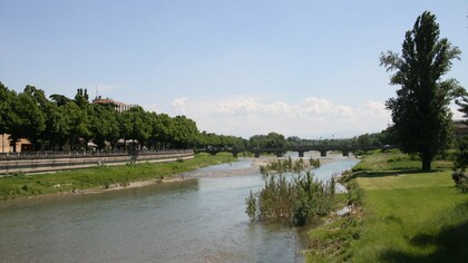 La Parma, come viene abitualmente definito il torrente con declinazione al femminile 