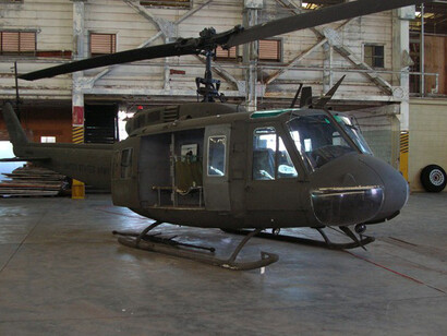 Bell UH-1 Iroquois. Courtesy of Pearl Harbor Aviation Museum