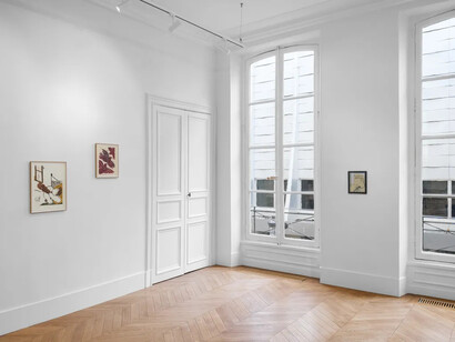Alékos Fassianós, vue d'exposition. Avec l'aimable autorisation de la Galerie Galerie Derouillon