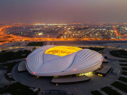 Estadio Lusail, Qatar; tiene capacidad para 86,000 personas y además de la final se jugarán ahí partidos de fases regulares y fases finales.