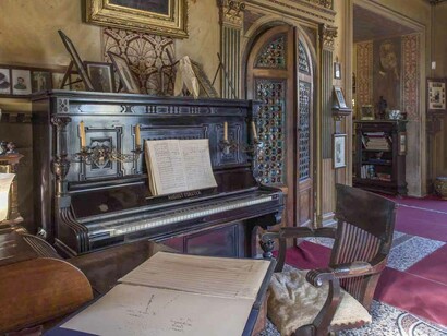 Torre del Lago, La Villa-Museo Giacomo Puccini, interno