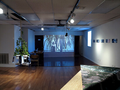 'You! What Planet Is This' at Roomservice Gallery. Installation view