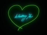 Tracey Emin, "Wanting You" 2010, Neon, 37,44 x 44,33 inches / 95,1 x 112,6 cm, Courtesy of the Artist and Lehmann Maupin Gallery, New York and Hong Kong