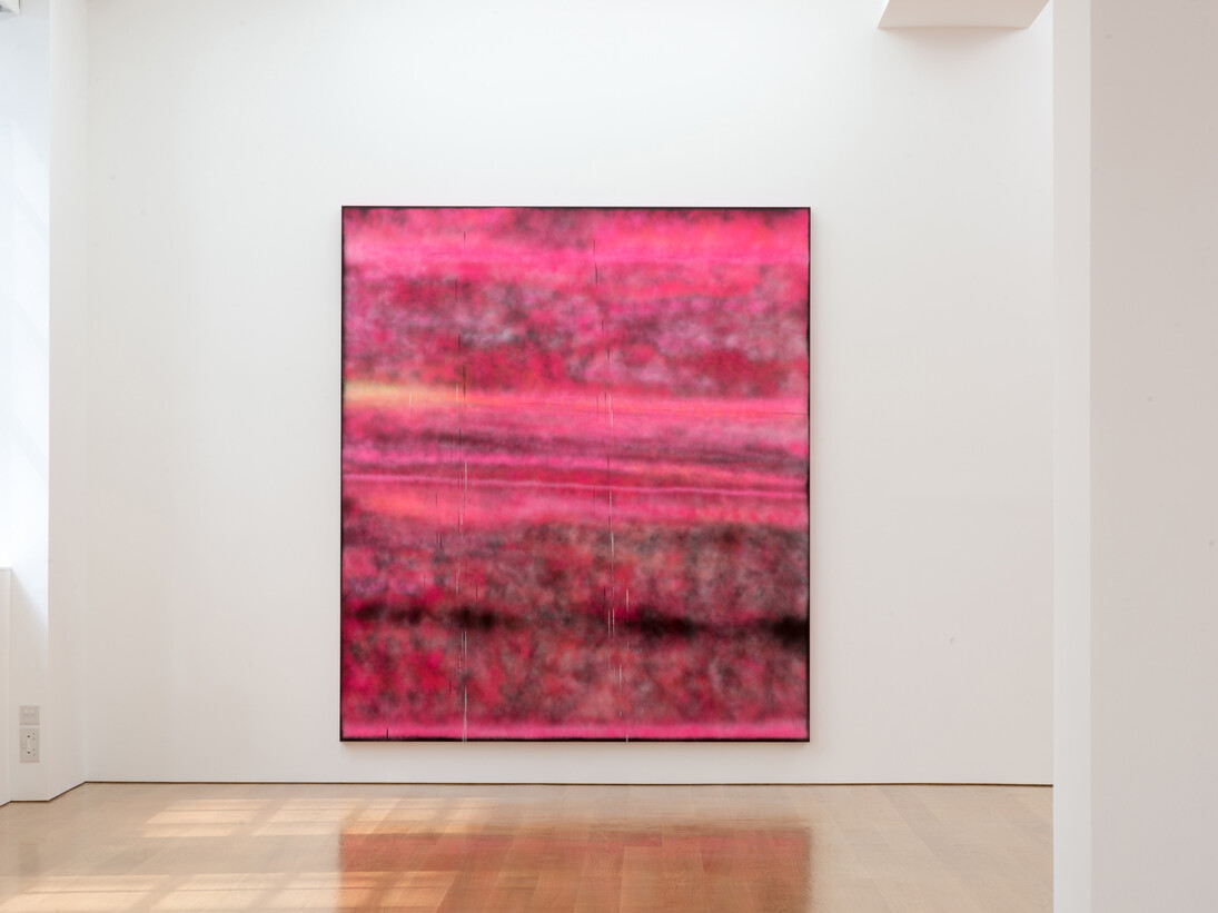 Installation view, "Sterling Ruby: VIVIDS" at Gagosian Gallery Hong Kong, September 13 to October 25, 2014. © Sterling Ruby Studio. Photo by Calvin Sit, courtesy Gagosian Gallery