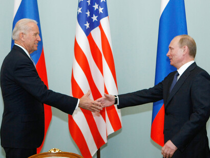 President Joe Biden meets with President Vladimir Putin