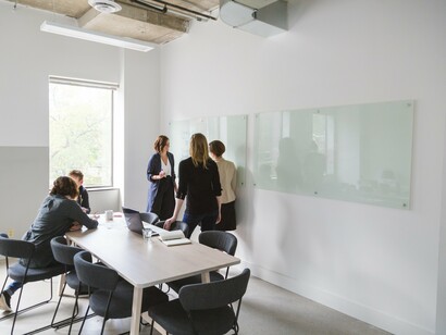 One way to generate good business habits is to think big, but taking small steps