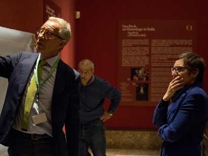 L’Opera si racconta, Exhibition view. Courtesy of Museo di Capodimonte