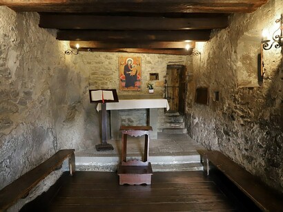Cella di San Francesco, Eremo Le Celle, Cortona, Italia