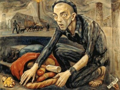 «Les vivres des morts pour les vivants» (1952), David Olère