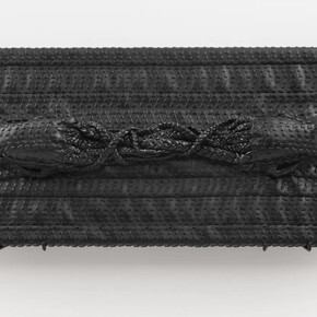 Kim Dacres, The day that you are me and I am you (Braided flag two heads), 2026. Courtesy of Charles Moffett Gallery