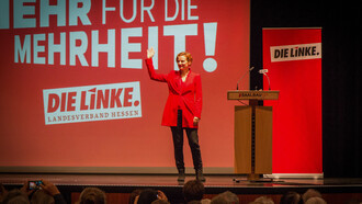 Amidst rising tensions and political uncertainty, a powerful voice emerges at the 'Die Linke' conference, advocating for a just and inclusive future