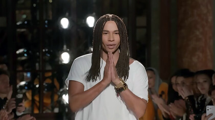 Olivier Rousteing is a French fashion designer who served as the creative director of Balmain from 2011 to 2025