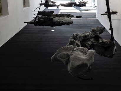 Giulia Cenci, white noise (scuro-scuro), 2019. Courtesy the artist and Spazio A, Pistoia