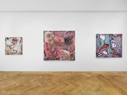 Manuel Mathieu, Bury your masters, exhibition view. Courtesy of Pilar Corrias Gallery