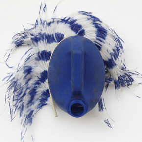 Romuald Hazoumè, Kongo, 2024-25. Courtesy of October Gallery 