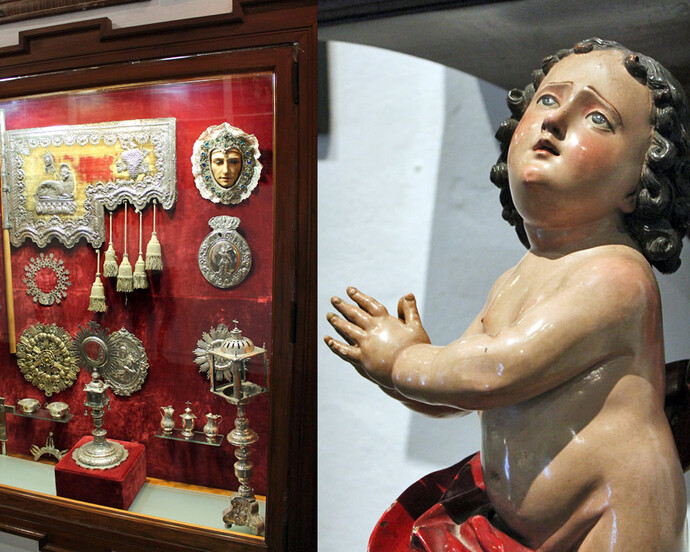 Religiosidad popular, Exhibition view. Courtesy of Museo Unicaja de Artes y Costumbres Populares