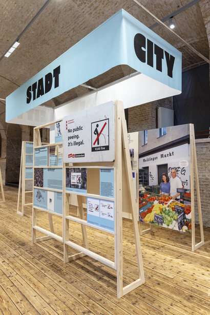 Toourism, exhibition view. Courtesy of Architekturzentrum Wien