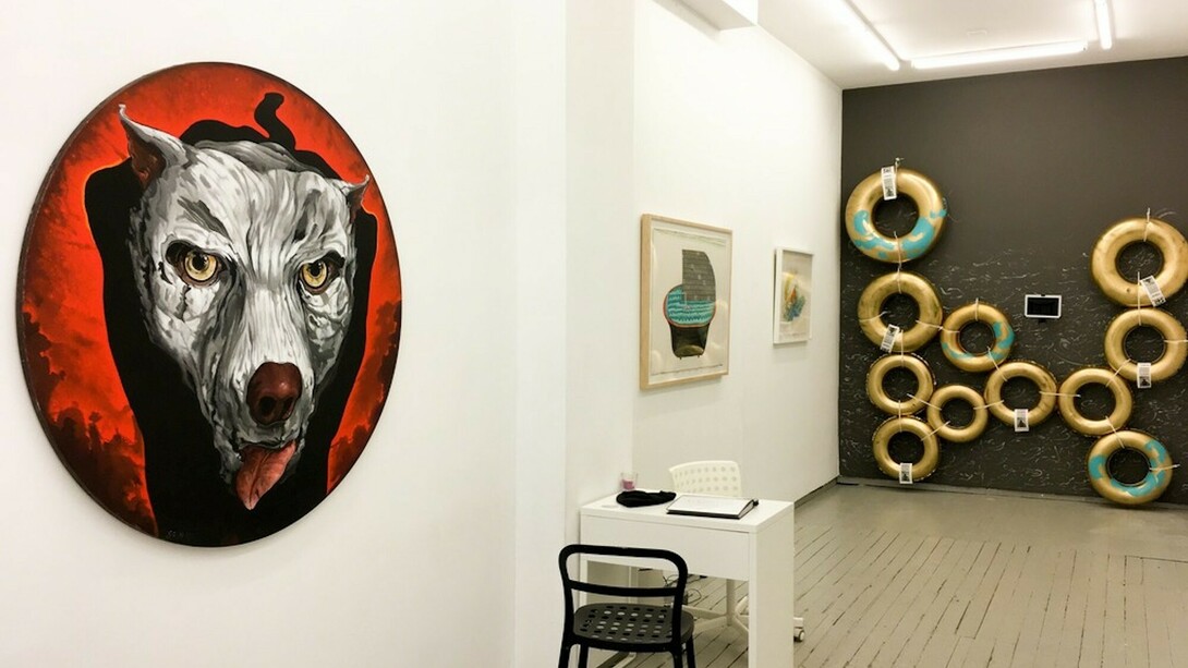 Spring 2017 Group Show, Exhibition view. Courtesy of Lyle O. Reitzel Gallery