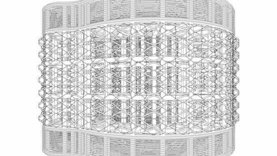 Pablo Siquier, Charcoal on paper, 59” x 65” (150 x 165 cm), 2013