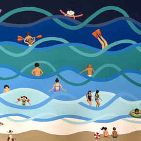 Leyla Pekmen, Wave after wave (detail), 2024. Courtesy of Johansson Projects