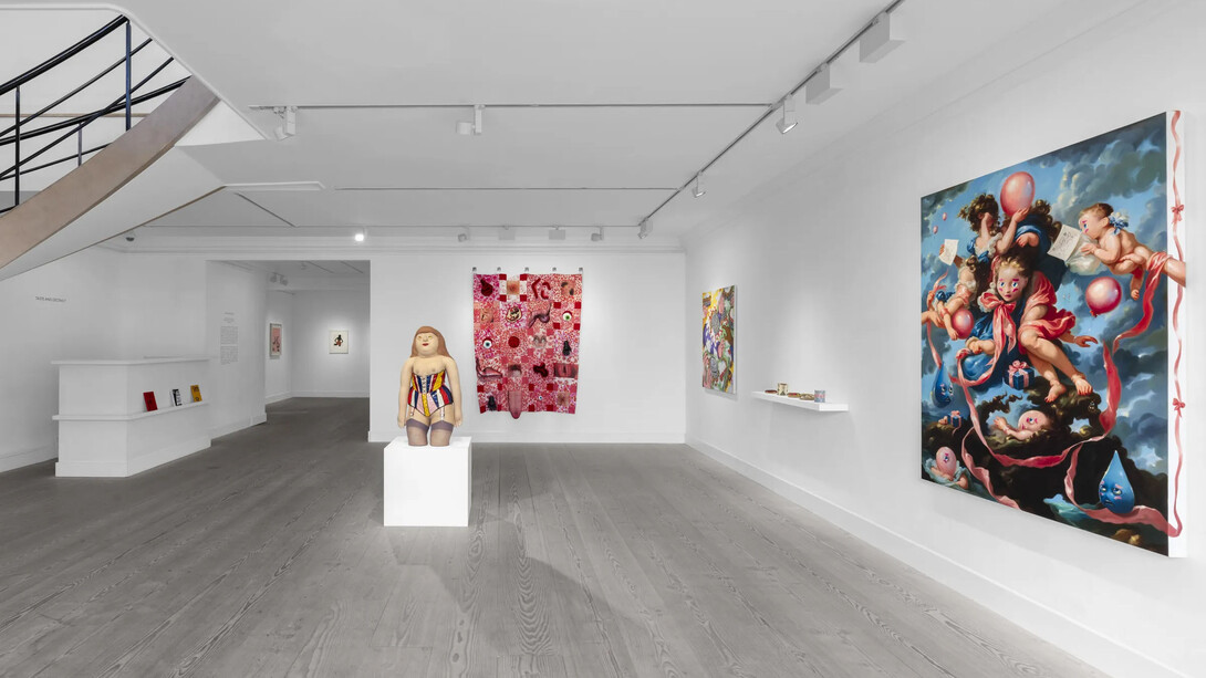 Various artists, Taste and decency, exhibition view. Courtesy of Gazelli Art House