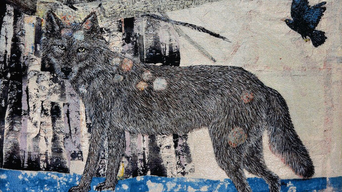 Kiki Smith, Cathedral, 2012, arazzo jacquard
| jacquard tapestry, 289,6 x 190,5 cm, Courtesy the artist and Galleria Continua, San Gimignano / Beijing / Les Moulins (detail of)