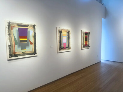 Peter Plagens, New paintings, exhibition view. Courtesy of Nancy Hoffman Gallery 