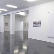 Anna Ridler, Trace remains, exhibition view. Courtesy of Galerie Nagel Draxler