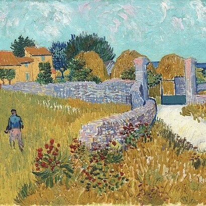 Vincent van Gogh, "Ferme en Provence", 1888