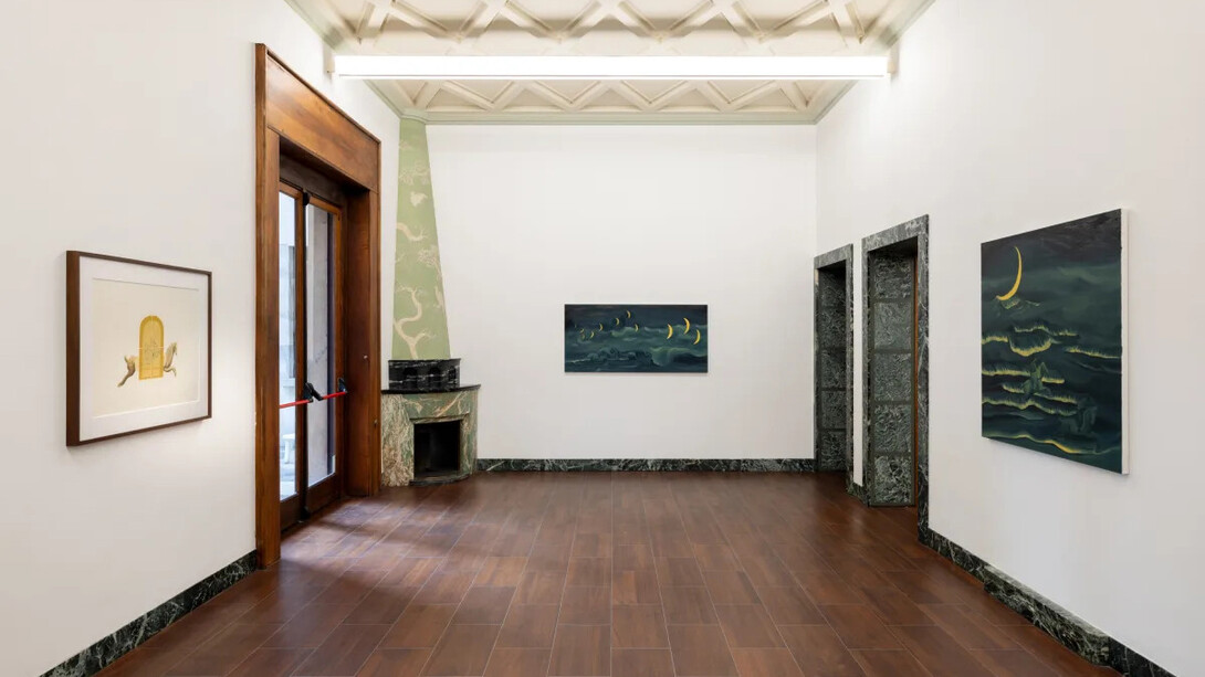 Dominique Fung, The trace of things, veduta della mostra. Cortesia di Galleria Massimo De Carlo