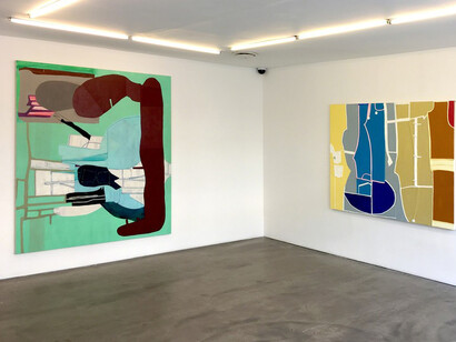 Medrie MacPhee, Exhibition view. Courtesy of Tibor de Nagy