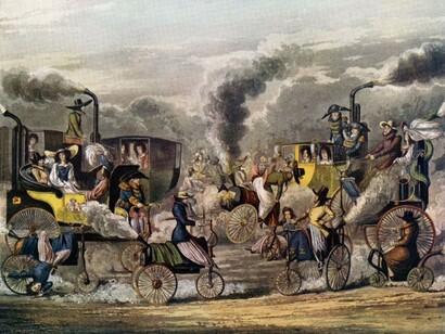 First Industrial Revolution, steam carriages