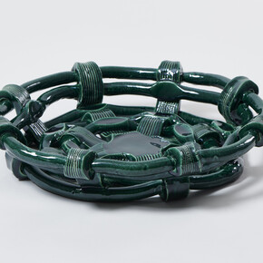 Mai-Thu Perret
Shattered and shimmering, the moon in the water,
2020
Glazed ceramic
12 x 53 x 53 cm (4 3/4 x 20 7/8 x 20 7/8 in.)
