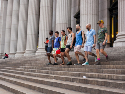 Todd Shalom and Niegel Smith, Spread, 2013. Photo: Caitlin Ruttle