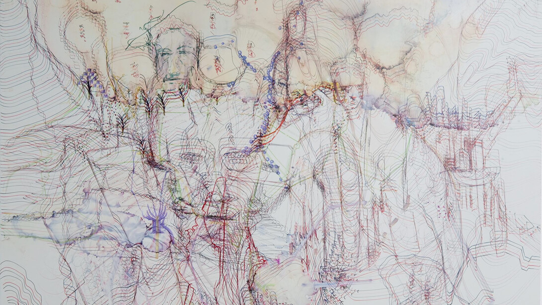 Constantin Luser, Schlingen (detail), 2010. Courtesy of Galerie Gölles
