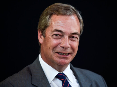 Nigel Farage fue líder del Partido de la Independencia del Reino Unido y una figura principal en la campaña a favor del «brexit»