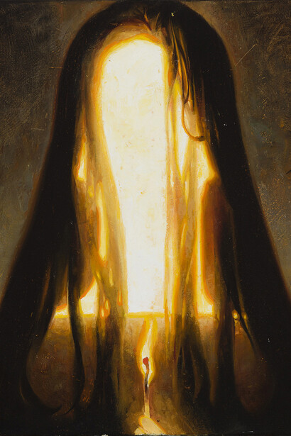 Ivan Pokidyshev, Wanderers in the dark. Courtesy of Erarta Museum