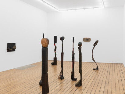 Anderson Borba, Secret ceremony, exhibition view. Courtesy of The Approach Gallery