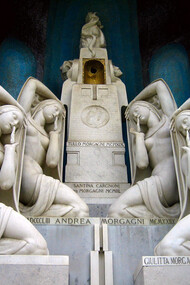 Tomba Morgagni, Cimitero Monumentale di Milano