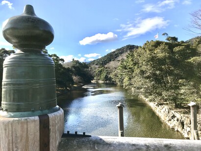 Ise Jingu Inner Shrine, Uji Bridge over Isuzu River © Alma Reyes