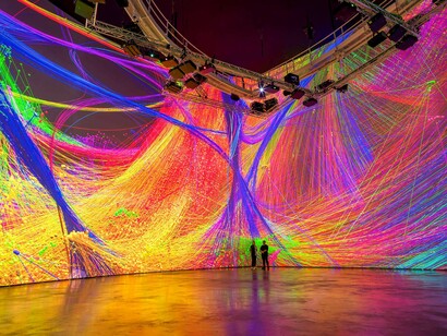 Refik Anadol, In situ, exhibition view. Courtesy of Guggenheim Bilbao
