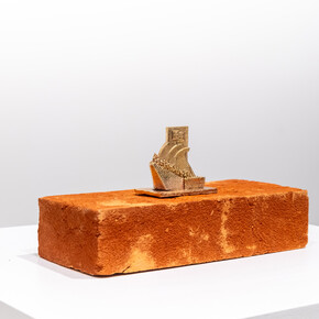 Installation View, Jaime Lauriano, Why Don’t You Know About Western Remains?, 2024. Courtesy of Nara Roesler Gallery