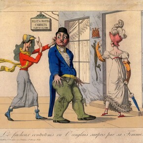 Les facheux contretemps ou L'anglais surpris par sa Femme, 1814