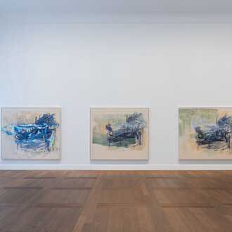 Rita Ackermann, Doubles, exhibition view. Courtesy of Hauser & Wirth Gallery