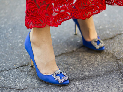 Shoes seen at Milan Fashion Week