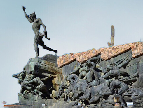 Monumento a los Héroes de la Independencia. Humahuaca, Jujuy, Argentina